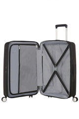 American Tourister Soundbox 67cm - Mellanstor Expanderbar Bass Black