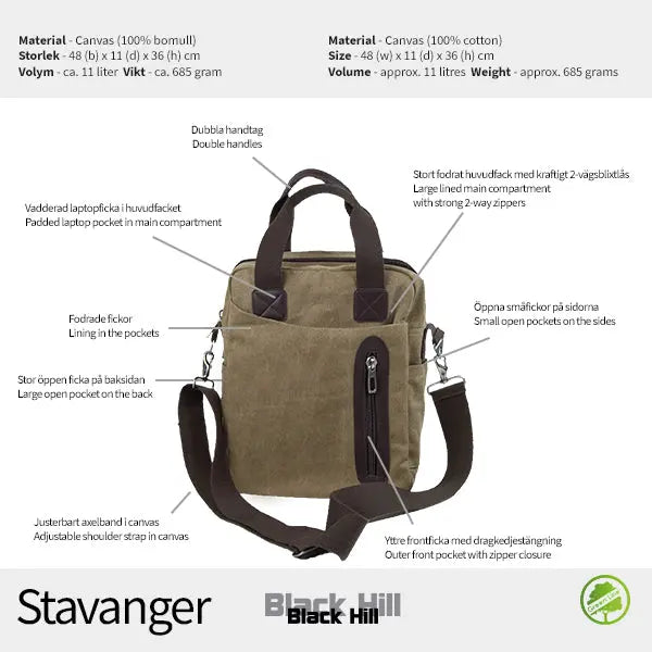 Blackhill Stavanger Computer Bag - Computer Backpack