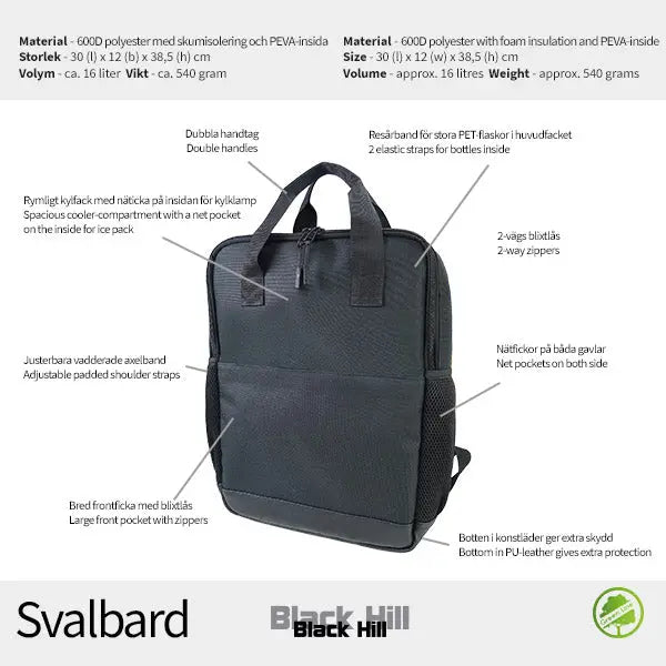 Blackhill Svalbard Kylryggsäck