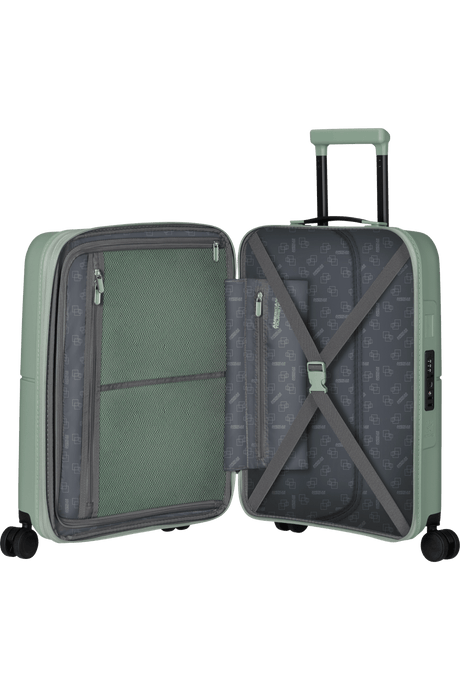 American Tourister Dashpop 55cm - Kabinväska Expanderbar Iceberg Green