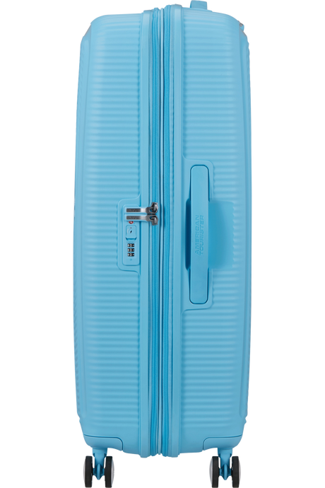American Tourister Soundbox 77cm - Stor Expanderbar Blueberry Fizz
