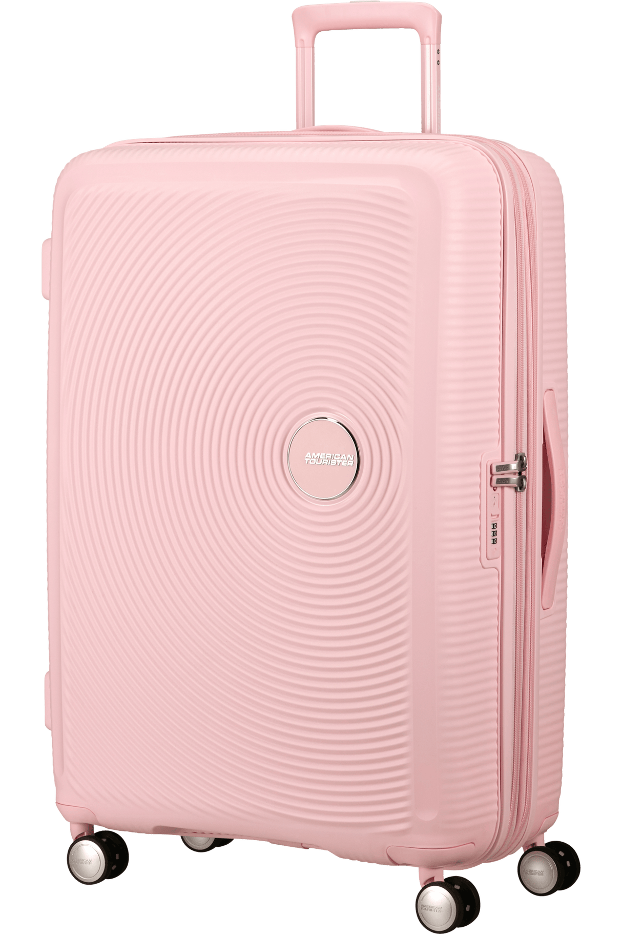 American Tourister Soundbox 77cm - Large Expandable Pastel Pink