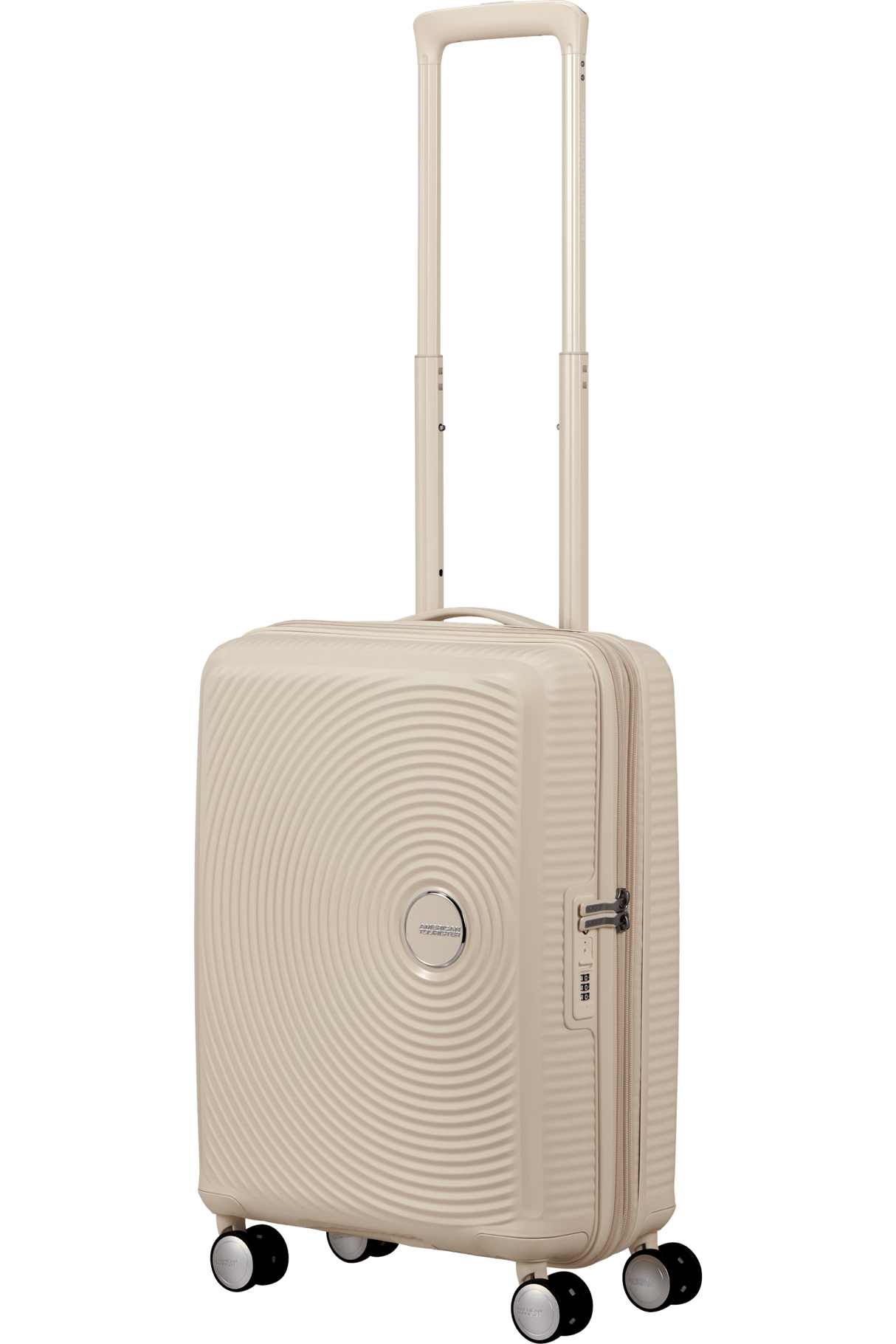 American Tourister Soundbox 55cm - Kabinväska Expanderbar Coconut Sand