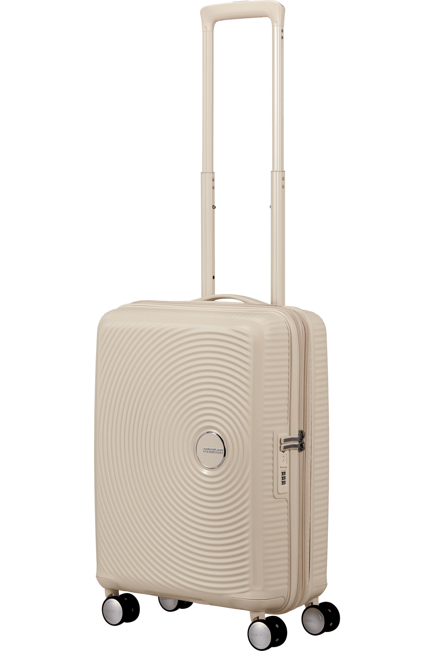 American Tourister Soundbox 55cm - Kabinväska Expanderbar Coconut Sand