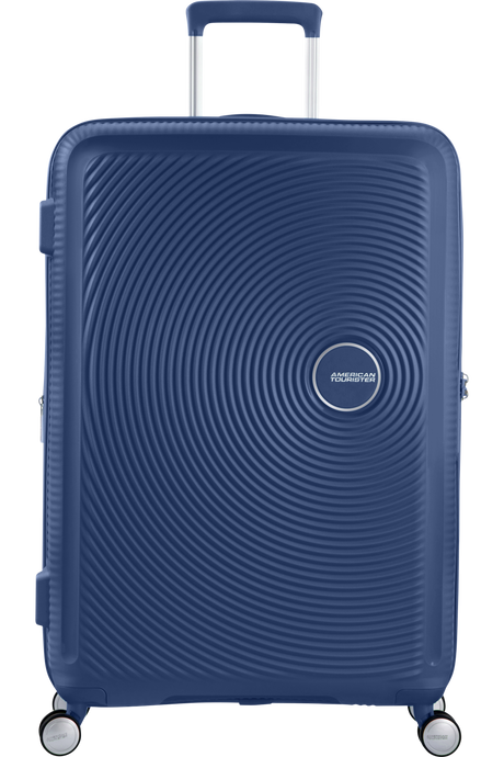 American Tourister Soundbox 77cm - Stor Expanderbar Midnight Navy